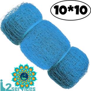 I2SERVICES Cricket Practice & Boundary Net – Durable Nylon Net for Training – (10*10 Ft) Cricket Net