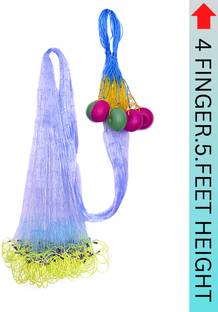 YASHNET 4 FINGER GILLNET 87MM 4.5 FEET HEIGHT 55TO60 FEET LENGTH SHISHAJAAL Fishing Net