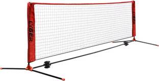 LYGER Portable Mini Tennis Net, Outdoor, With Foldable Stand Pole With Carry Bag Tennis Net