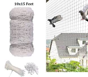 Ziccs Anti Bird Net for Balcony | Kabutar Jali Pigeon Net for Balcony, 10X15 feet Camping Net