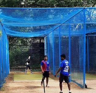 Azure Cricket Nylon Reliable Net 90x10 Feet Cricket Net
