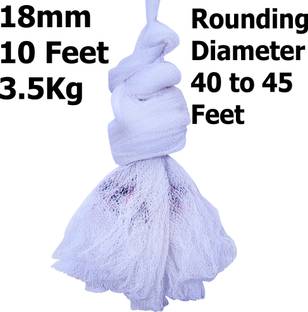 TAJNET CASTNET 10 FEET HEIGHT 3.6KG WEIGHT HOLE 18MM NYLON THREADS Fishing Net
