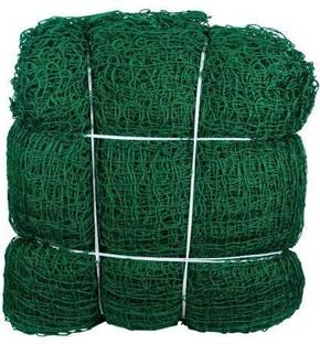mssports 100x10 1.5 mm Feet Ground Boundary And Practice Cricket Net Green WITH INTERLOCK Cricket Net