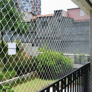 HOMESTIC Pigeon Control Anti Bird Net, 6x10 Ft. (White) Badminton Net