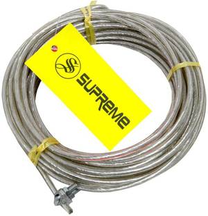 Supreme Volleyball Net Wire 5MM Thickness PVC Coated Iron Wire Heavy Duty. Volleyball Net