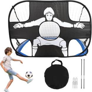 PROBEROS Multi-Use Portable Football Goal for Kids with Easy Setup Versatility Football Net