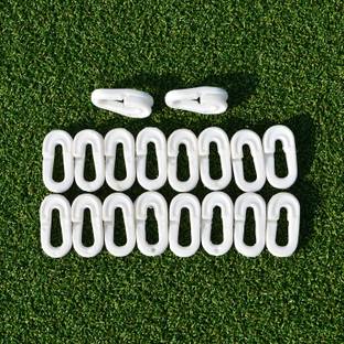 FITFIX Soccer Goal Net Clips, Pack of 80 Pcs Soccer Goal Accessory (White) Football Net Football Net