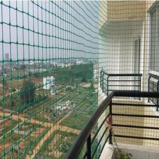 Omira Pigeon Nets for Balcony (10x10 Ft), Anti Bird net , Installation Kit Included Camping Net
