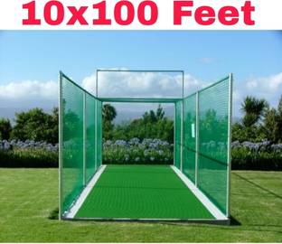 HT TREADERS Nylon Cricket prectice net (10x100) feet thickness 1.5mm Cricket Net