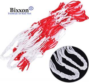Dinetic Football Carrying Net Football Net 12 Ball Net ( Red & White) Football Net