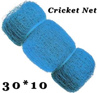 I2SERVICES Cricket Net 30x10 ft - Durable Nylon HDPE Practice Net Cricket Net