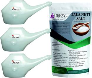 Oreayu Polypropylene White Neti Pot