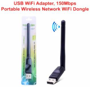 BALRAMA USB Antenna WiFi Dongle Adapter Receiver Wi-Fi Antena Set Top Box Dish PC TV DVR USB Antenna WiFi Dongle Adapter Receiver Wi-Fi Antena Set Top Box Dish PC TV DVR USB LAN Card