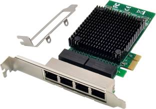 LeoXsys LEO-4GE82571 Intel Quad Gigabit Ethernet 4 port network card Network Interface Card