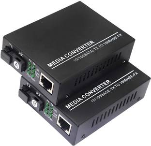 RAMEX Fast Ethernet to Fiber Converter 10/100Base-Tx to 100Base-FX SC 25KM 1 Ports 1000 Mbps Smart Network Switch