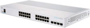 CISCO CBS350-24T-4G Managed Switch | 24 Port GE |4x1G SFP Limited Lifetime Protection 24 Ports 1000 Mbps Smart Network Switch