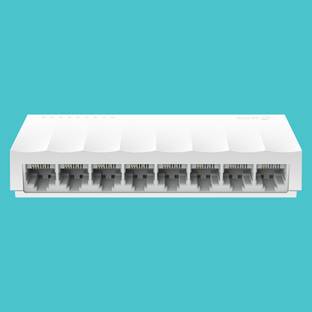 TP-Link LS1008 8-Port Desktop Switch 8 Ports 100 Mbps Unmanaged Network Switch