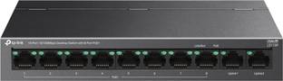 TP-Link LS110P 10/100Mbps Desktop Switch 8-Port PoE+ for IP Cameras and Devices 10 Ports 100 Mbps Unmanaged Network Switch