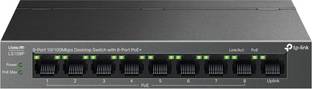 TP-Link LS109P 9-Port 10/100Mbps Desktop Switch with 8-Port PoE+ 9 Ports 100 Mbps Network Switch