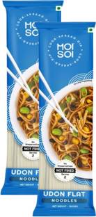 MOI SOI Udon Noodles Combo of 2 (Each Pack 150 gms | 100% Natural | No Preservatives) Instant Noodles Vegetarian