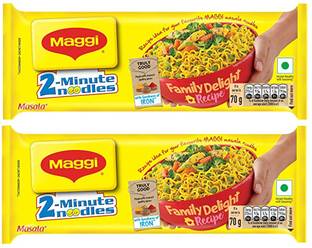Maggi Masala Instant Noodles 560G (280G*2) Instant Noodles Vegetarian