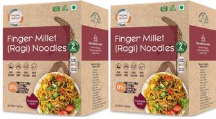 Organic Wisdom Ragi (Finger Millet) Noodles |No MSG, No Maida, No Junk | High Calcium & Fibre Instant Noodles Vegetarian