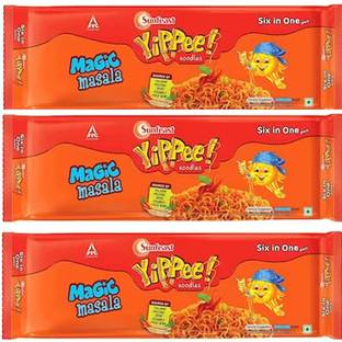 Sunfeast Yippee Magic Masala Noodles 1260 GM (420G*3) Instant Noodles Vegetarian