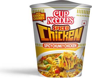 Nissin Spiced Chicken Cup Noodles Non-vegetarian