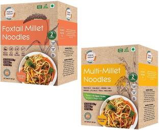 Organic Wisdom Multi Millet & Foxtail Noodles | No MSG, No Maida | Rich in Protein & Vit B Instant Noodles Vegetarian