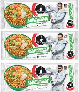 Ching's Secret Manchurian Instant Noodles 720 G (240g*3) Instant Noodles Vegetarian