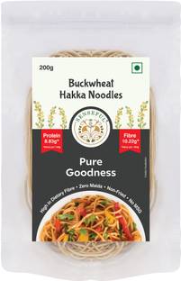 SENSEFUL Buckwheat Hakka Noodles - High in Dietary Fibre, Zero Maida & Non-Fried Hakka Noodles Vegetarian