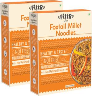 fittr bites Foxtail Millets Noodles | No Maida | Healthy Noodles Hakka Noodles Vegetarian