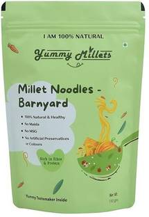 YUMMY MILLETS Barnyard Millet Noodles for Kids & Family, No MSG, Non-Fried, High Protein Instant Noodles Vegetarian