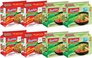 indomie Combo Of Mi Goreng Flavour (20 Packets) & Vegetables Flavour (20 Packets) Instant Noodles Non-vegetarian