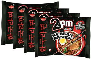 2pm Korean Ramen Noodles 100 gms | Pack of 4 Instant Noodles Non-vegetarian