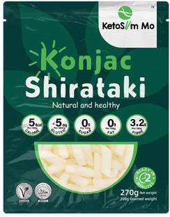 SAKURA KetoSlim Mo Shirataki Konjac Ricecake 270 g | Low Calorie | Zero Sugar Instant Noodles Vegetarian