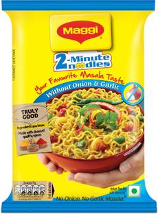 Maggi Masala Instant Noodles - No Onion & Garlic Instant Noodles Vegetarian