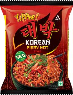 Sunfeast YiPPee! Korean Fiery Hot Instant Noodles Vegetarian