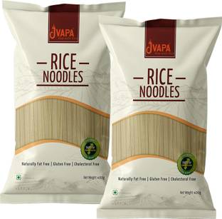 Jvapa Cholesterol Free | Gluten Free | Pack of 2 | Rice Noodles Vegetarian