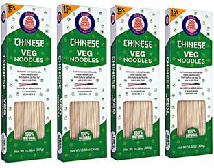 GrainShakti CHINESE VEG NOODLES - 4 PACK Instant Noodles Vegetarian