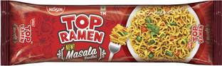 TOP RAMEN Yummy Masala Instant Noodles Vegetarian