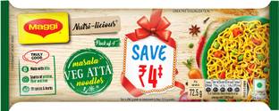 Maggi Nutri licious Veg Atta Masala Instant Noodles Vegetarian