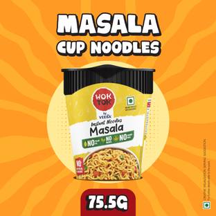 VEEBA Instant Noodles Masala (no Maida,No palm oil, No Added MSG) Instant Noodles Vegetarian