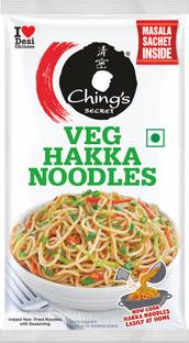 Ching's Secret Hakka Noodles with Masala, Complete Hakka Noodle Kit (Serves 2), Hakka Noodles Vegetarian