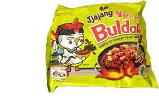 Samyang Hot Chicken Ramen Noodles Jjajang-140g Instant Noodles Non-vegetarian