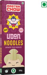 MasterChow Udon Noodles - Thick, Flat Wheat Noodle Instant Noodles Vegetarian