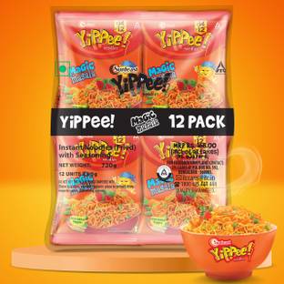 Sunfeast YiPPee! Magic Masala with Added Veggies-The Better Instant Noodles Vegetarian