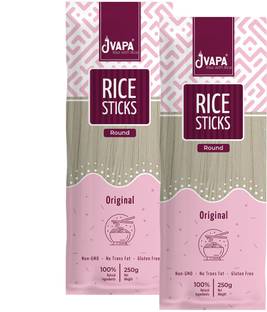 Jvapa Rice Sticks | Original | Round | 1.2mm Rice Noodles Vegetarian