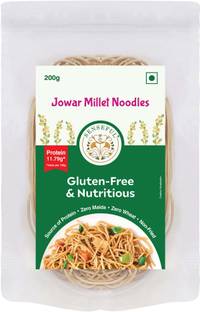 SENSEFUL Jowar Millet Noodles - Zero Maida, Gluten-Free, Nutritious & Preservative Free Hakka Noodles Vegetarian