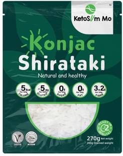SAKURA KetoSlim Mo Shirataki Konjac Udon Noodles 270 g | Low Calorie | Zero Sugar Instant Noodles Vegetarian